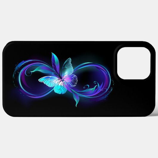 Gloeiende Oneindigheid met Magische Vlinder Case-Mate iPhone Case (Achterkant (horizontaal))