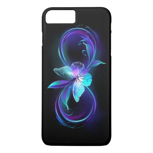 Gloeiende Oneindigheid met Magische Vlinder Case-Mate iPhone Case (Achterkant)