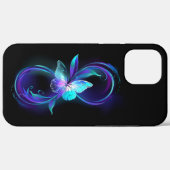 Gloeiende Oneindigheid met Magische Vlinder Case-Mate iPhone Case (Achterkant (horizontaal))