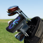 Gloeiende oneindigheid met magische vlinder golfheadcover (Insitu)