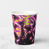 Gloeiende Party Lint Streamers Verjaardagsfeestje Papieren Bekers (Links)