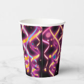 Gloeiende Party Lint Streamers Verjaardagsfeestje Papieren Bekers (Rechts)