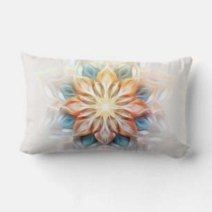 Gloeiende pastelkleuren Mandala Kussen