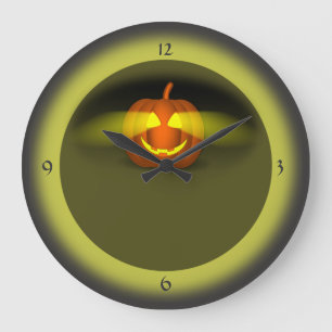 Gloeiende pompoen- grote klok