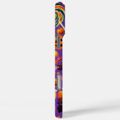 Gloeiende Pompoen Halloween Telefoon Case (Achterkant / Rechts)