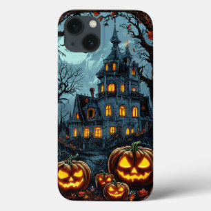 Gloeiende Pompoenen op Halloween Nacht Case-Mate iPhone Case