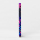 Gloeiende Psychedelic Mushroom Forest Night Case-Mate iPhone Case (Achterkant/links)
