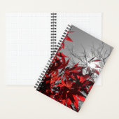 Gloeiende resten van de herfst notitieboek (Binnen)