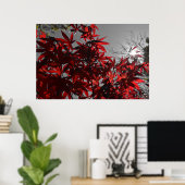 Gloeiende resten van de herfst poster (Thuiskantoor)