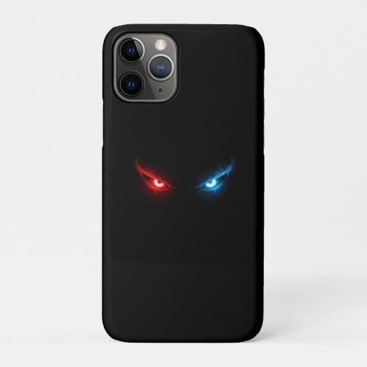 Gloeiende Rode en Blauwe Boze Ogen  Case-Mate iPhone Case (Achterkant)