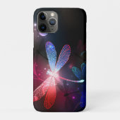 Gloeiende rode libel Case-Mate iPhone case (Achterkant)