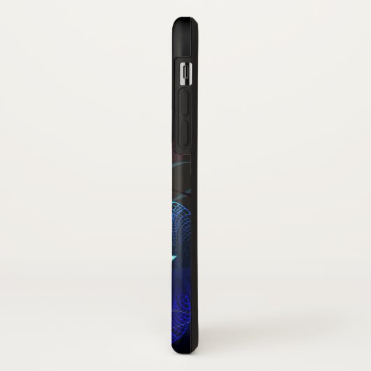 Gloeiende rode libel Case-Mate iPhone case (Achterkant/links)