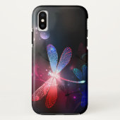 Gloeiende rode libel Case-Mate iPhone case (Achterkant)