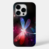 Gloeiende rode libel Case-Mate iPhone case (Achterkant)
