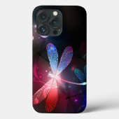Gloeiende rode libel Case-Mate iPhone case (Achterkant)