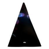 Gloeiende rode libel feesthoedjes (Rechts)