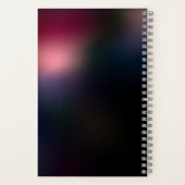 Gloeiende rode libel notitieboek (Achterkant)