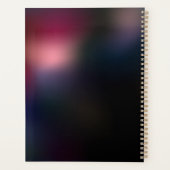 Gloeiende rode libel planner (Achterkant)