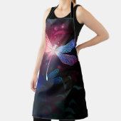 Gloeiende rode libel schort (Insitu)