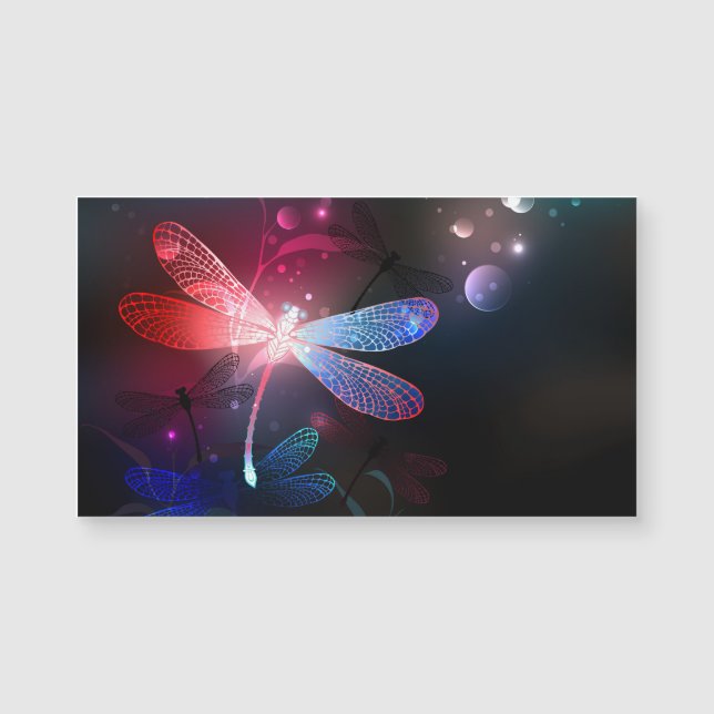 Gloeiende rode libellen (Voorkant)