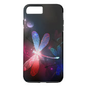 Gloeiende rode libellen Case-Mate iPhone case (Achterkant)