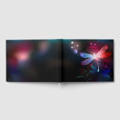 Gloeiende rode libellen gastenboek (Volledig)