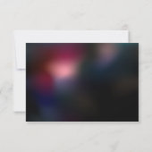 Gloeiende rode libellen notitiekaartje (Achterkant)