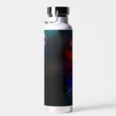 Gloeiende rode libellen waterfles (Rechts)