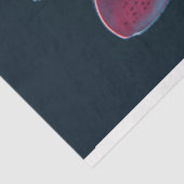 Gloeiende roze Zebra van een andere wereld Decoupa Tissuepapier (Detail)