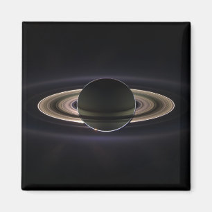 Gloeiende Saturnus magneet