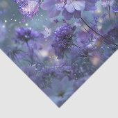 Gloeiende Sering Vlinder Bloesem Decoupage Tissuepapier (Detail)