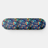 Gloeiende Shroom Skater Persoonlijk Skateboard (Horizontaal)