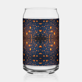 Gloeiende Sky Lantaarns in de nacht Blikvorm Glas