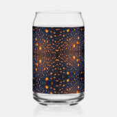 Gloeiende Sky Lantaarns in de nacht Blikvorm Glas (Links)