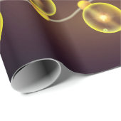 Gloeiende snaarlichten cadeaupapier (Rol Hoek)