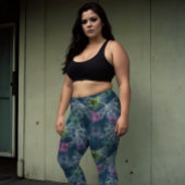 Gloeiende Spinnen Regenboog kleurrijke arachnide a Leggings