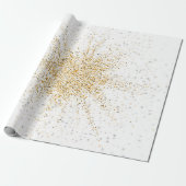 Gloeiende Ster 2 Cadeaupapier (Uitgerold)