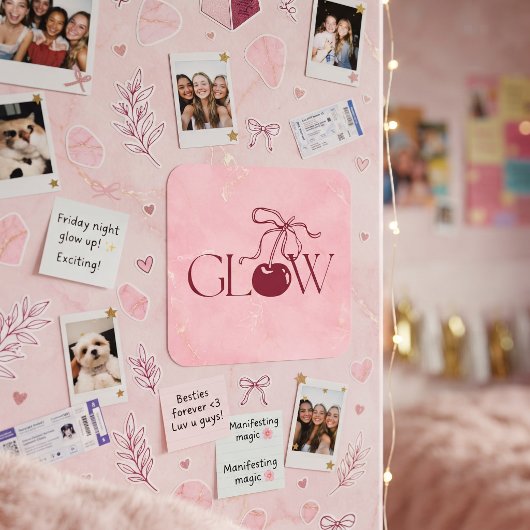 Gloeiende sticker