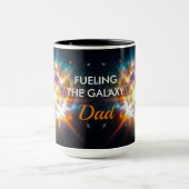 Gloeiende Supernova Energie Kosmische Ruimte Weten Mok (Midden)