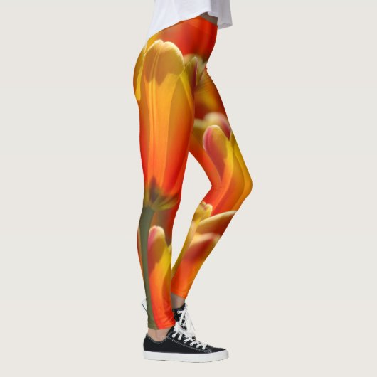 GLOEIENDE TULPEN LEGGINGS (Rechts)