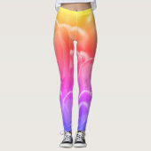 GLOEIENDE TULPEN MAUI LEGGINGS (Voorkant)