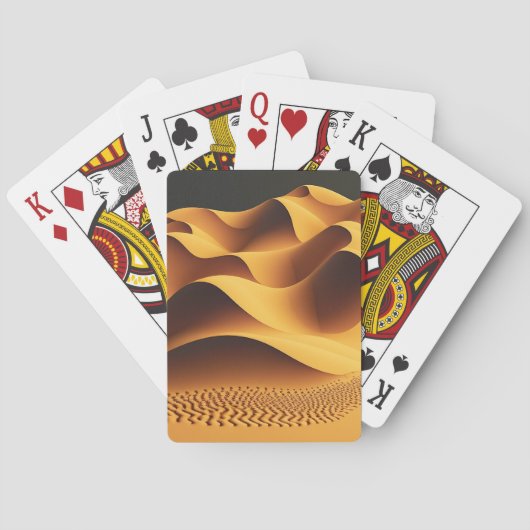 Gloeiende Valleien Pokerkaarten (Achterkant)