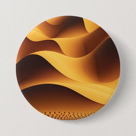 Gloeiende Valleien Ronde Button 7,6 Cm (Voorkant)