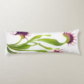 Gloeiende Venus Flytrap Body Pillow Lichaamskussen (Achterkant)