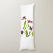Gloeiende Venus Flytrap Body Pillow Lichaamskussen (Achterkant (Verticaal))