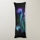 Gloeiende Venusvliegenvanger Lichaamskussen (Achterkant (Verticaal))