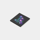 Gloeiende Venusvliegenvanger Post-it® Notes (Schuin)