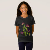Gloeiende Venusvliegenvanger T-shirt (Voorkant volledig)