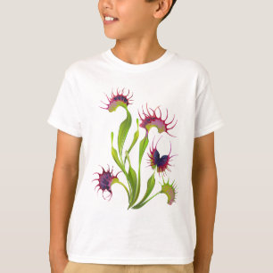 Gloeiende Venusvliegenvanger T-shirt