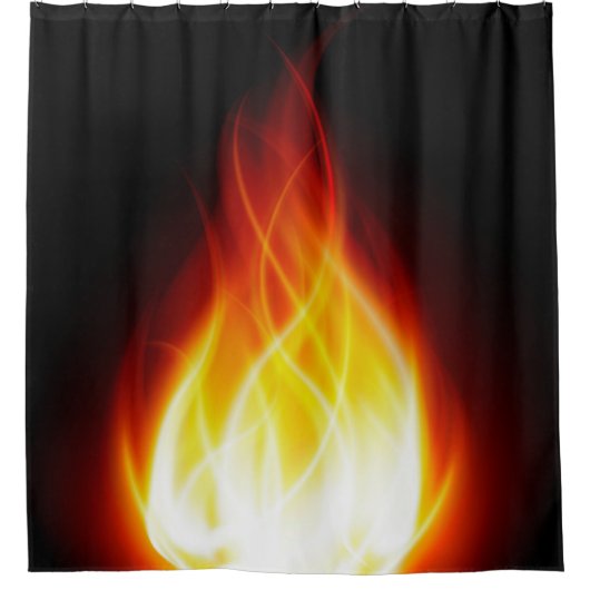 Gloeiende vlakken — Shower Curtain Douchegordijn (Voorkant)